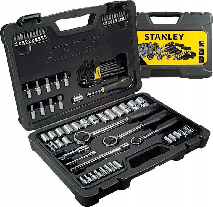 Actual product image Stanley Sockets 80 pcs. set STHT0-73930 (10 mm, 22 mm, 3 mm, 3.5 mm, 4 mm, 5 mm, 5.5 mm, 6 mm, 7 mm, 8 mm)