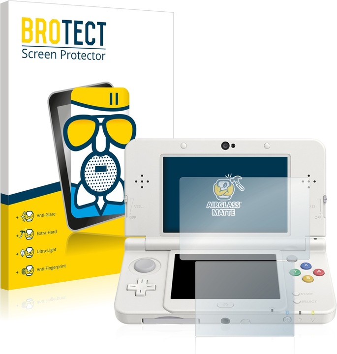 Productafbeelding BROTECT AirGlass Matte kogelwerende glasfolie (DSi XL)