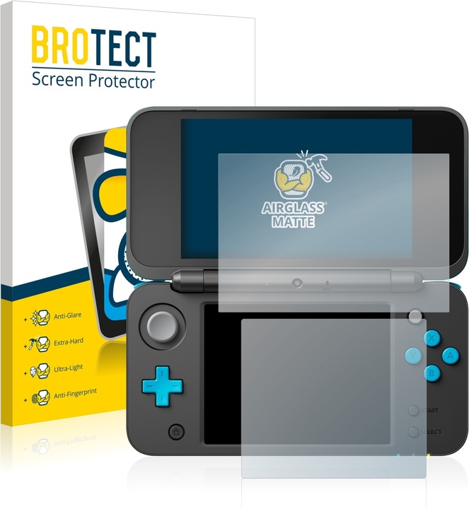 Produktbild BROTECT AirGlass Panzerglasfolie Matt (DSi XL)