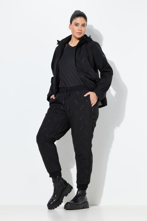 Produktbild Ulla Popken Funktions-Jogginghose, Zipptaschen, Rippsaum, Stretch (44)