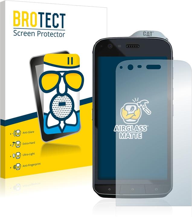 Actual product image BROTECT AirGlass Glass Matte (1 Piece, CAT S61)
