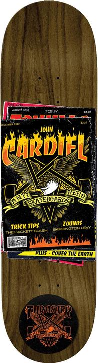 Actual product image Anti Hero Thrasher Collab (8.62")