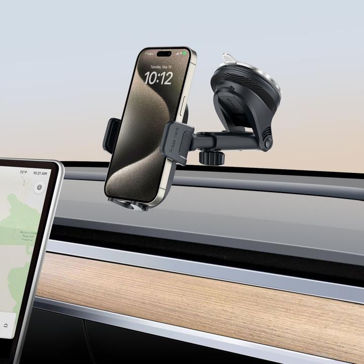 Actual product image Tech-Protect V7 car phone holder for cockpit / air vent - black