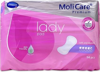 Actual product image Hartmann Lindor Lady Pad Maxi 5 Drops 14U (14 x)