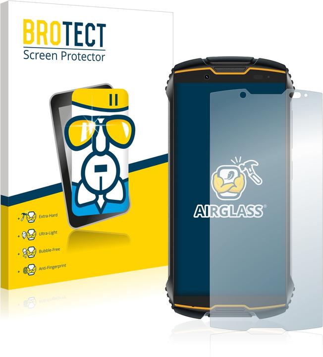 Produktbild BROTECT AirGlass Panzerglasfolie (1 Stück, Cubot King Kong Mini 2)
