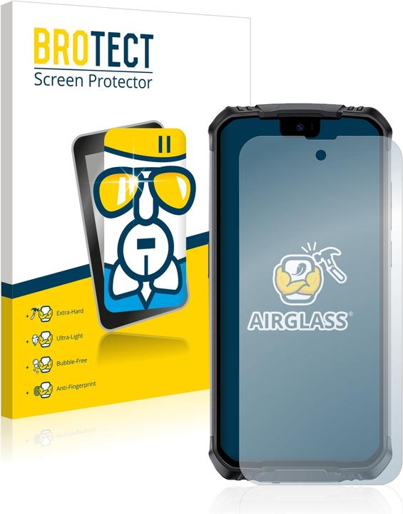 Actual product image BROTECT AirGlass Glass (1 pcs., Doogee S5 Pro)