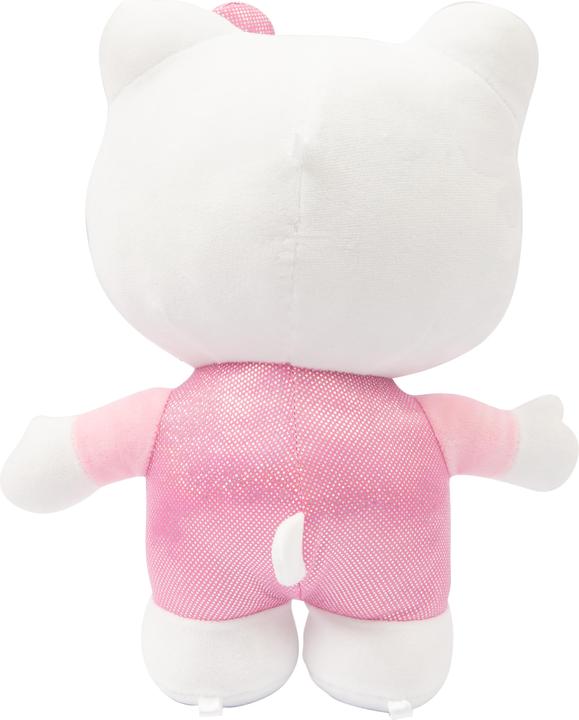 Produktbild Giochi Preziosi Hello Kitty 30 cm grosses Plüschtier mit modischem Outfit, rosa Satinkleid und (30 cm)