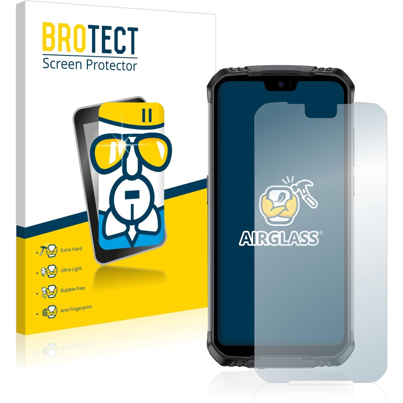 Thumbnail - BROTECT AirGlass Panzerglasfolie (1 Stück, Doogee S68 Pro), Smartphone Schutzfolie, Transparent