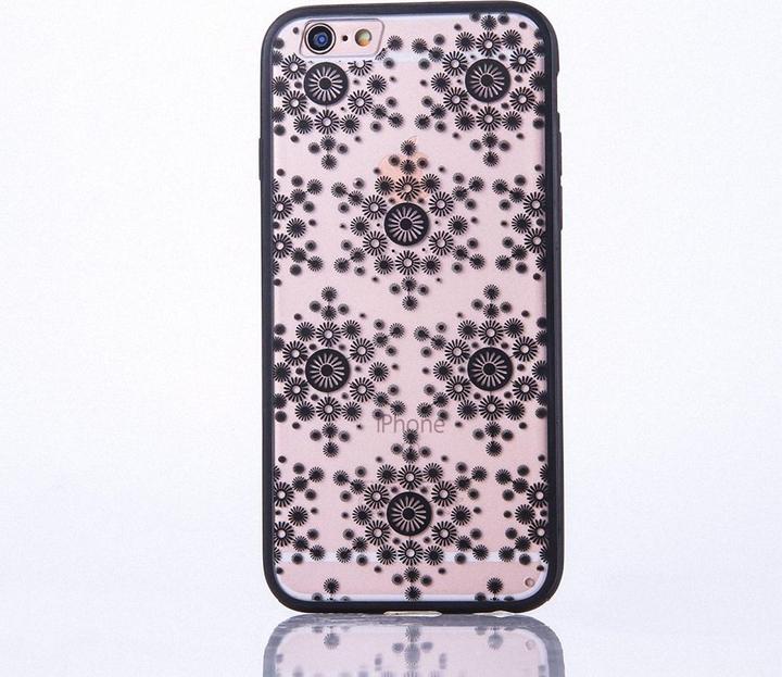 Produktbild König Design Apple iPhone SE 2022 Handyhülle Mandala Case Cover Schutzhülle Bumper Schwarz