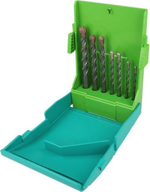 Produktbild Heller Beton-Spiralbohrer-Set 7teilig (8 mm, 6 mm, 12 mm, 4 mm, 5 mm, 10 mm)