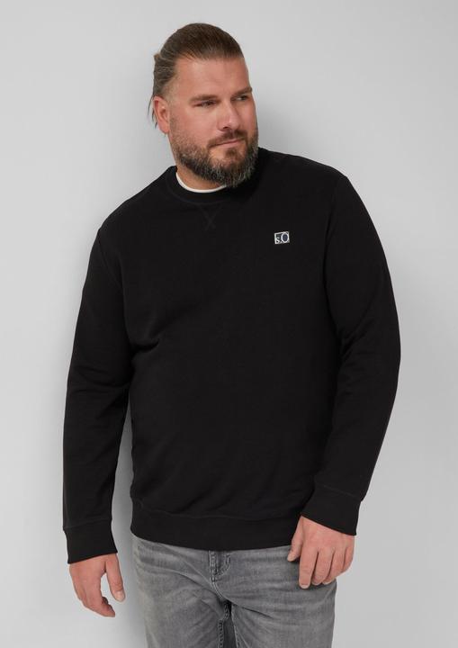 Produktbild s.Oliver Sweatshirt Sweatshirt aus Baumwollmix mit Crew Neck (XXL)