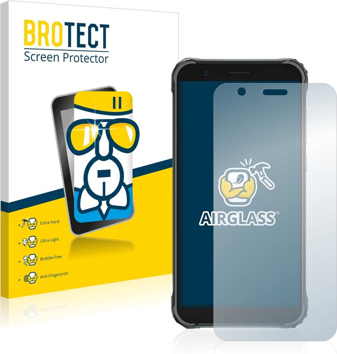 Actual product image BROTECT AirGlass Glass (1 pcs., Blackview BV4900S)