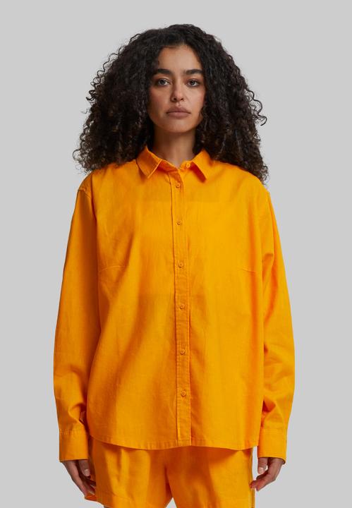 Image du produit Urban Classics Ladies Linen Mixed Oversized Shirt - 165597 (L)