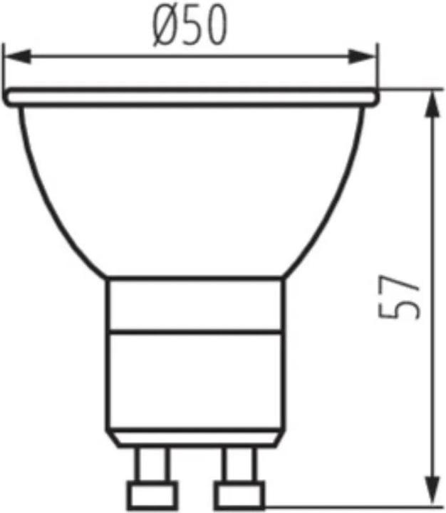 Image du produit Kanlux Ampoule LED IQ-LEDDIM GU10 7W-CW 35248 (GU10, 575 lm)