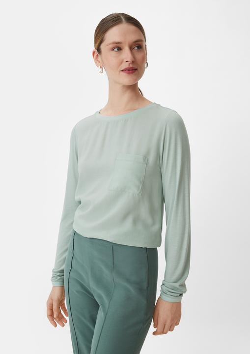 Produktbild Comma T-Shirt Longsleeve aus Viskose (36)