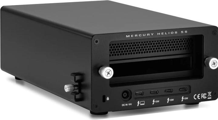 Produktbild OWC Mercury Helios 5S Thunderbolt™ 5 (USB-C) PCIe and Connectivity Expansion Solution