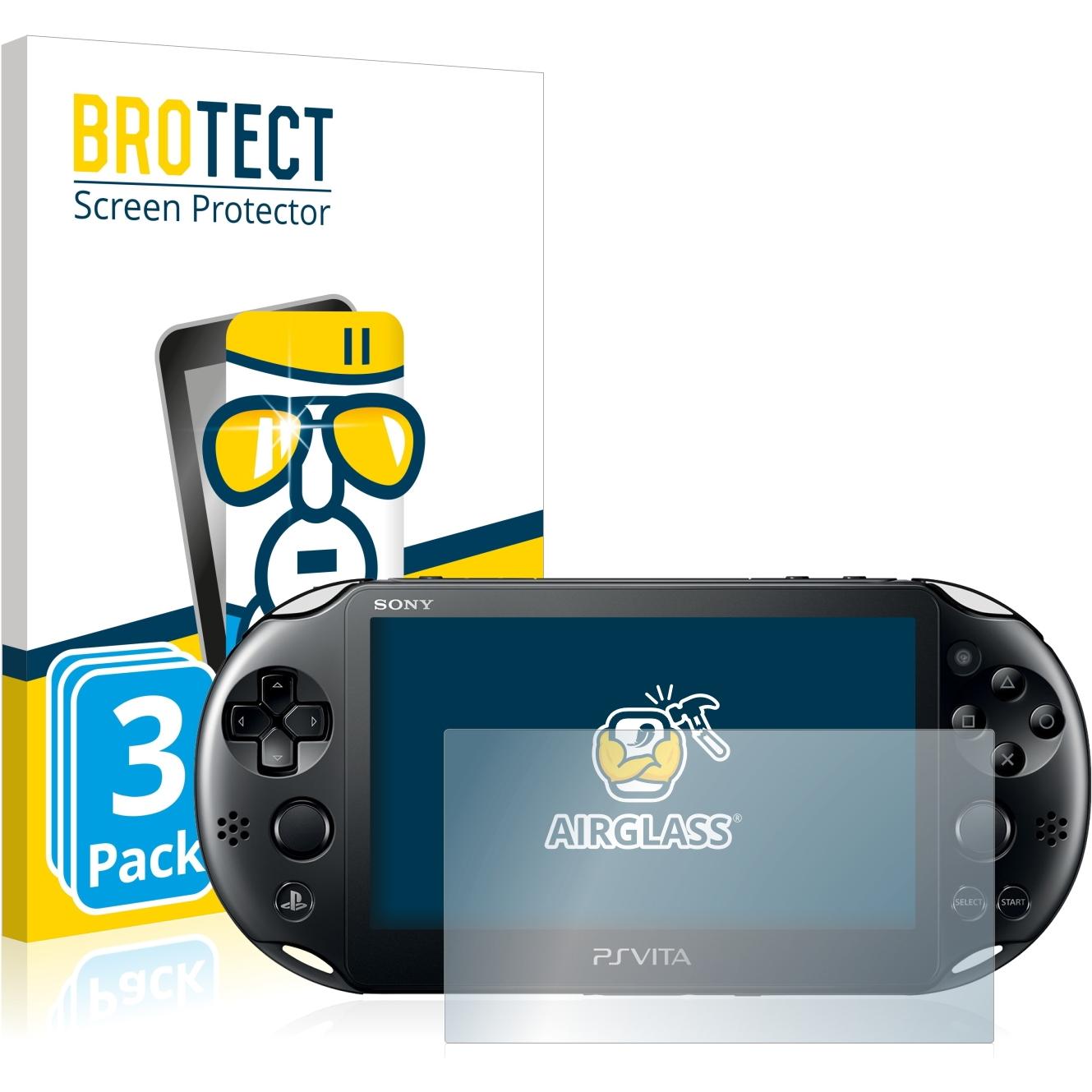 BROTECT AirGlass Panzerglasfolie (Playstation Classic), Weiteres Gaming Zubehör, Transparent