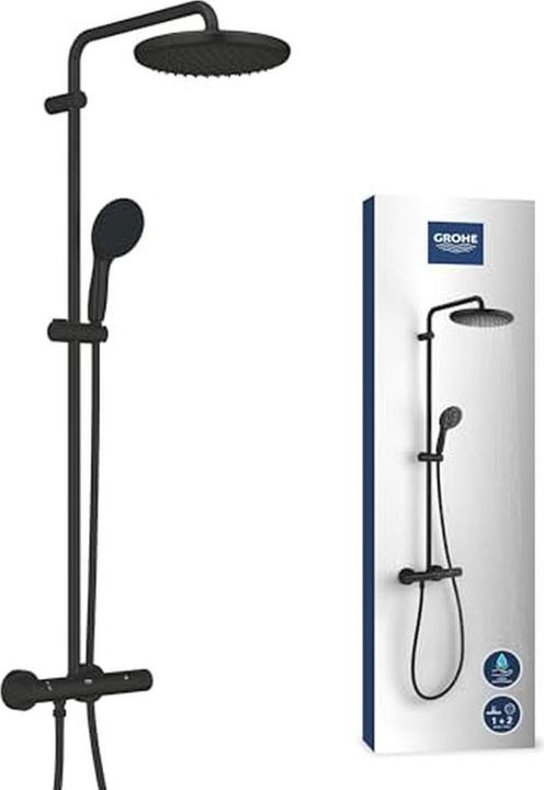 Immagine prodotto Grohe Sistema doccia Vitalio Start System 250 con miscelatore termostatico, fori variabili, risparmio
