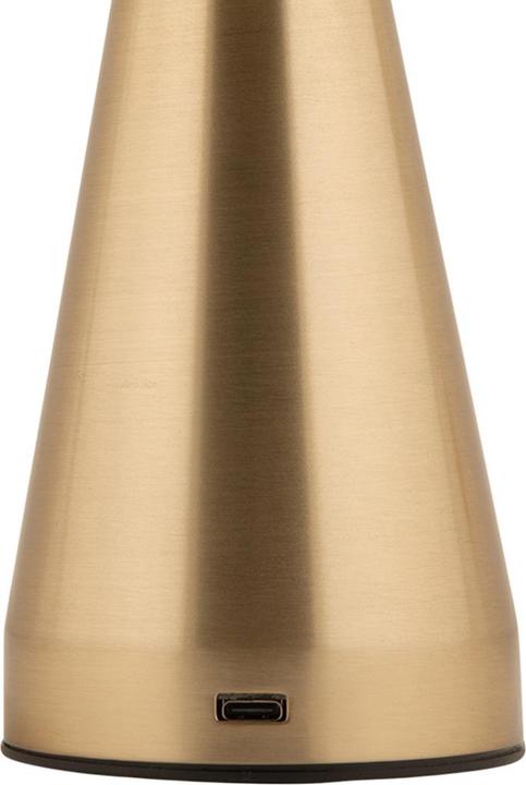 Immagine prodotto Leitmotiv - Tafellamp Rachel LED - Geborsteld goud