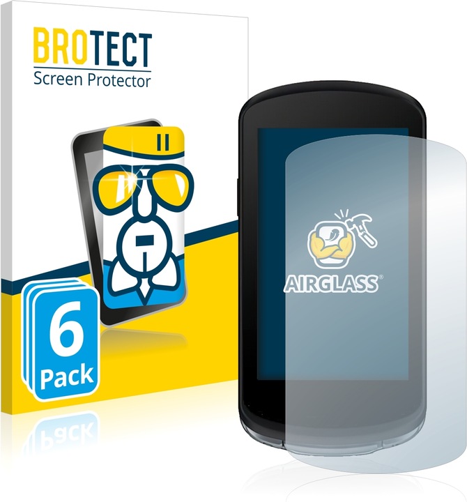 Productafbeelding BROTECT AirGlass kogelwerende glasfolie (6 Stuk, Garmin Edge 1040)