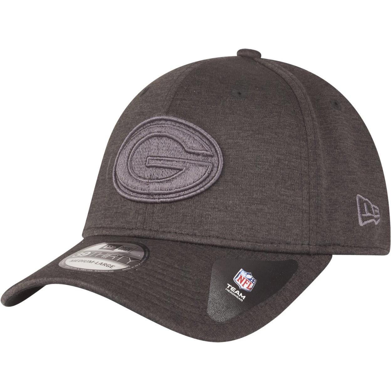 New Era, Herren, Cap, 39Thirty Cap - SHADOW TECH Green Bay Packers - XS/S, Grün, (XS)