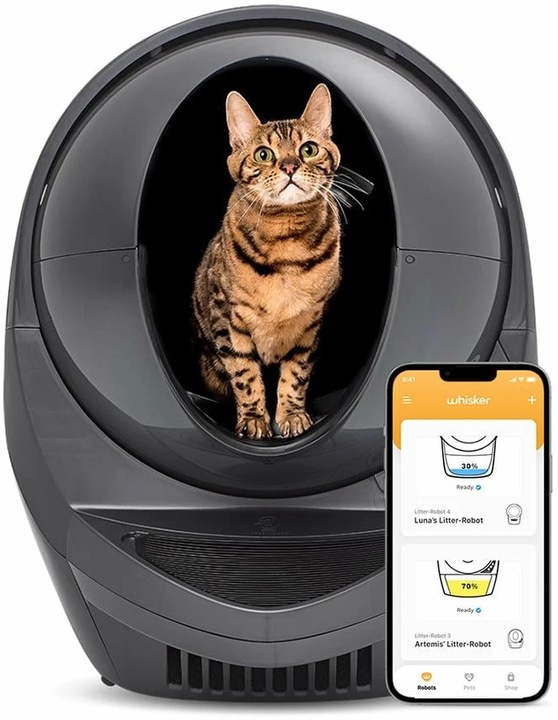 Immagine prodotto Litter-Robot 3 Connect (Lettiera per gatti chiusa, Lettiera autopulente)