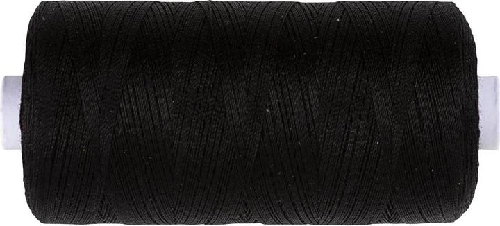 Creativ Company Nähgarn Schwarz, 1000m (1000 m)