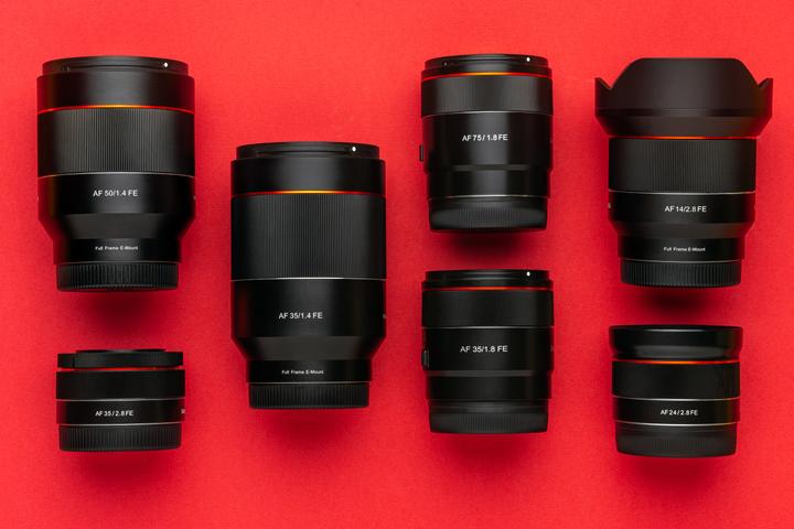 Actual product image Samyang AF 35mm f/1.8 FE (Sony E, full size, APS-C / DX)