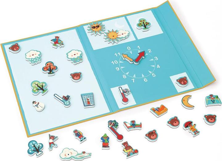 Produktbild Scratch Magnetspiel Tagesplan (Deutsch)