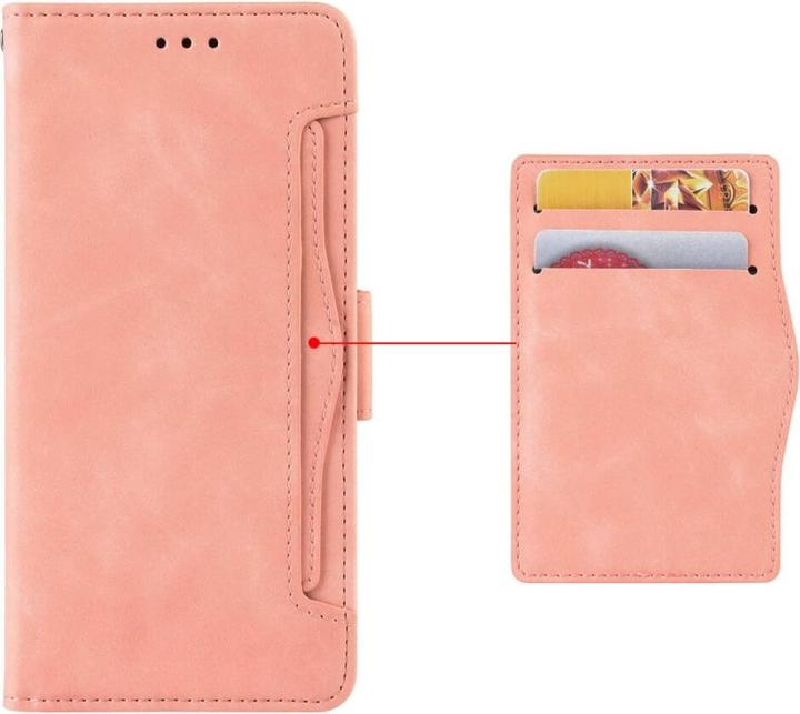 Produktbild Cover-Discount Xiaomi 14 Pro - Etui viele Kartenfächer rosa (Xiaomi 14 Pro)