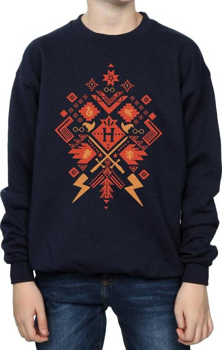 Produktbild Christmas Fair Isle Sweatshirt Jungen (152, 158)