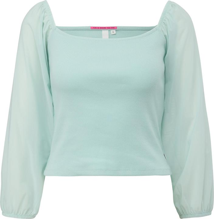 Produktbild s.Oliver T-Shirt Bluse mit Karreeausschnitt (M)