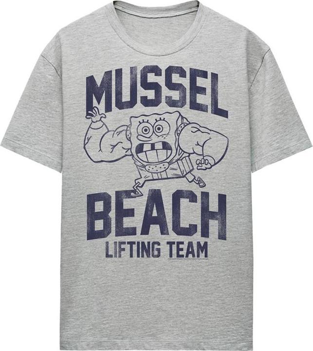 Produktbild Spongebob Squarepants Mussel Beach TShirt meliert (L)