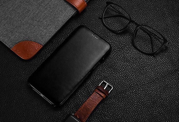 Image du produit iCarer Etui cuir avec rabat (Apple iPhone 11 Pro Max)