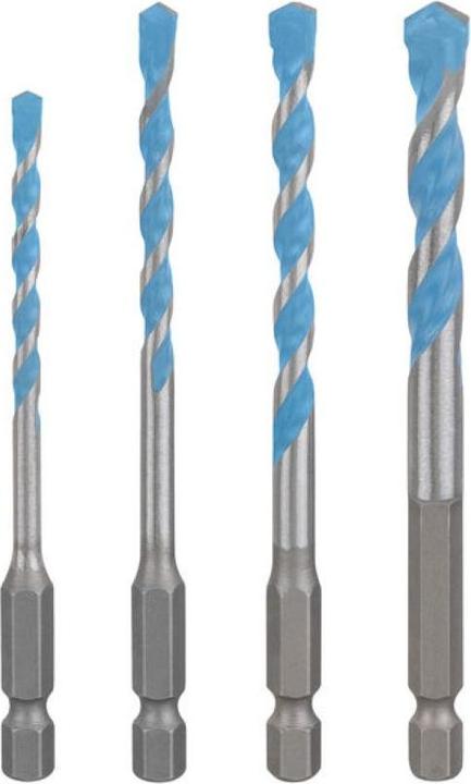 Produktbild Bosch Professional Zubehör EXPERT HEX-9 Multi Construction Bohrer-Set, 4/5/6/6/8 mm, 5-tlg. (4 mm, 5 mm, 6 mm, 8 mm)