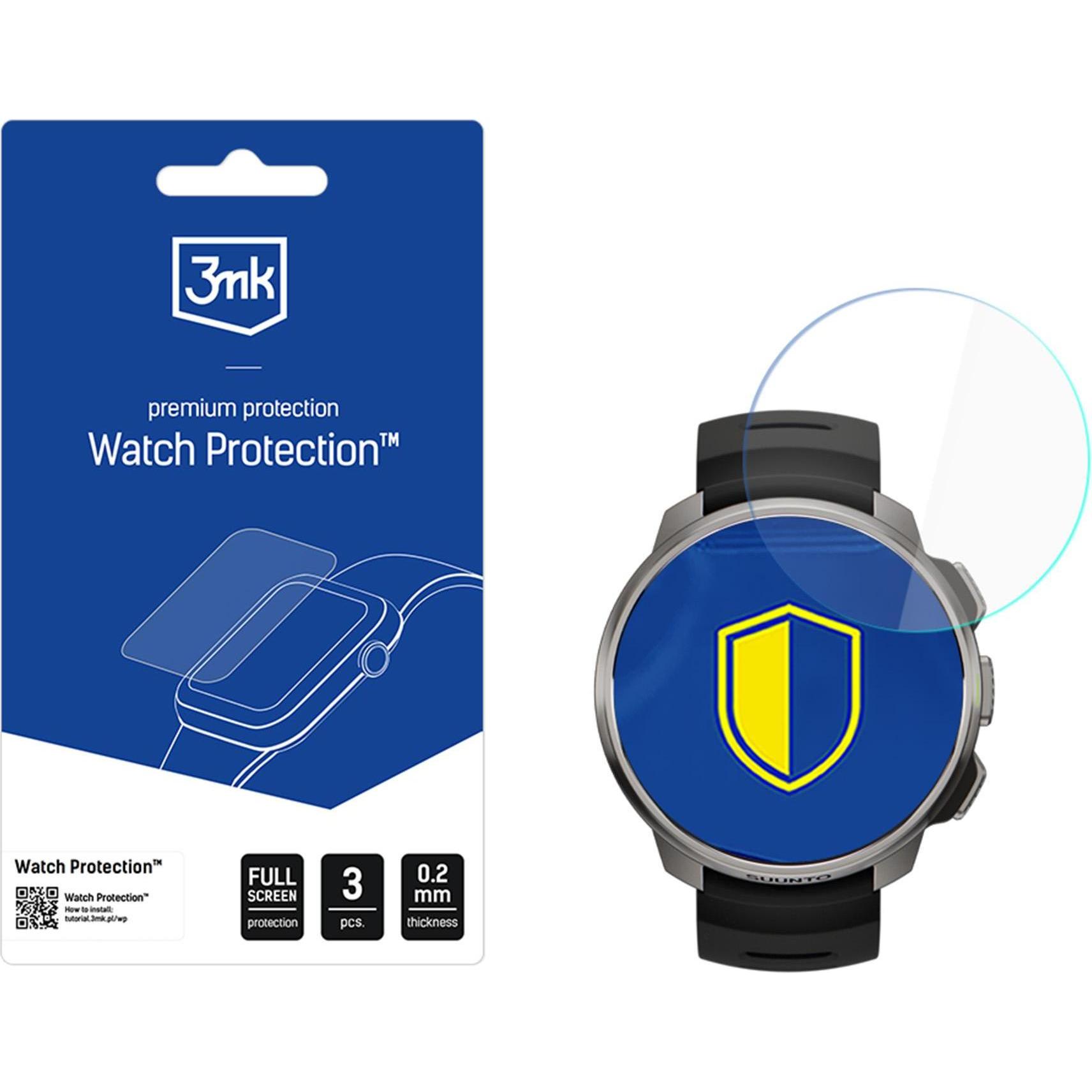 3MK Hybrid Glass Watch Protection FlexibleGlass for Suunto Ocean, Smartwatch Zubehör
