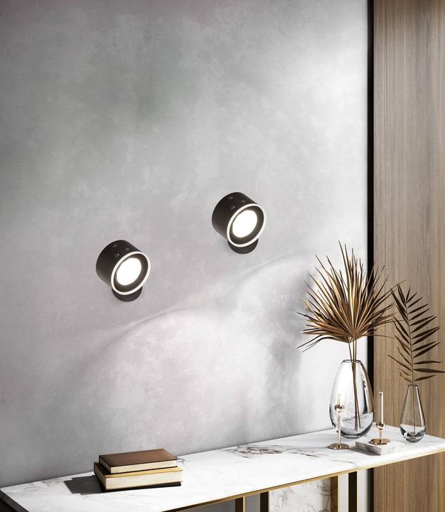 Productafbeelding FHL easy FHL Magnetic LED Wandleuchte 1,5W dimmbar Akku CCT einstellbare Lichtfarbe sandschwarz 830076