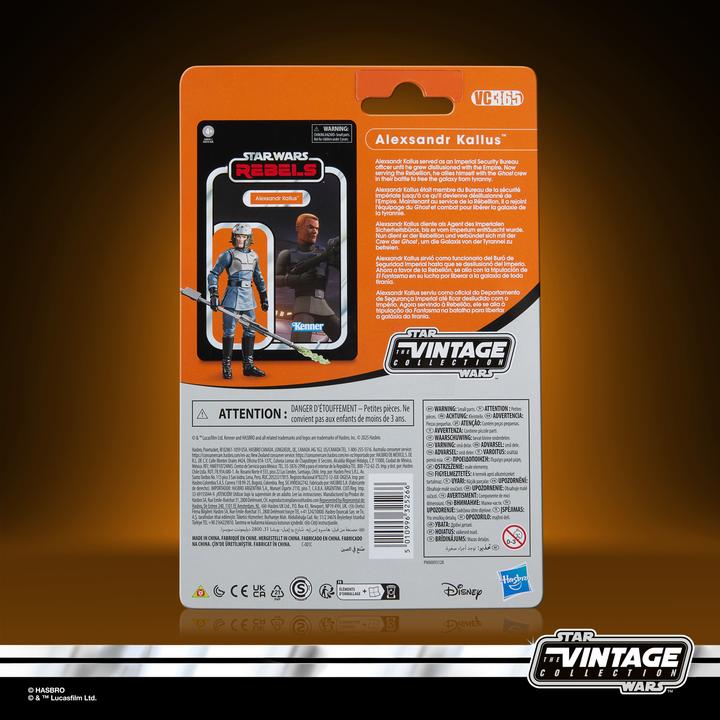 Produktbild Hasbro Star Wars: Rebels Vintage Collection Actionfigur Alexsandr Kallus 10 cm