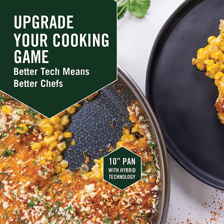 Actual product image HexClad Stainless steel pan (25 cm, Frying pan, Stainless steel)