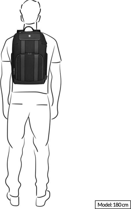 Produktbild Victorinox Architecture Urban2, Deluxe Backpack, Black (23 l)