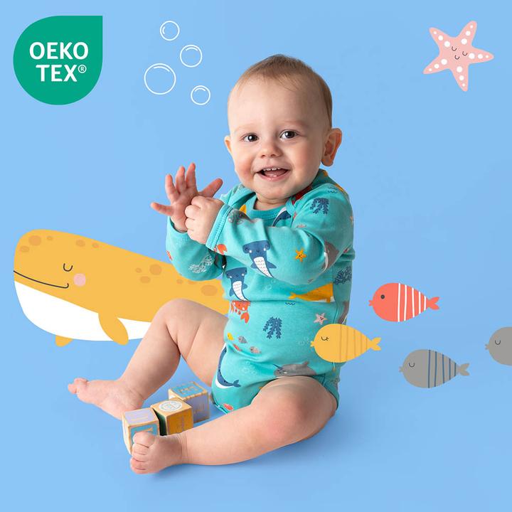 Produktbild Schlummersack Bio Baby-Bodys langarm 3er-Pack (74)