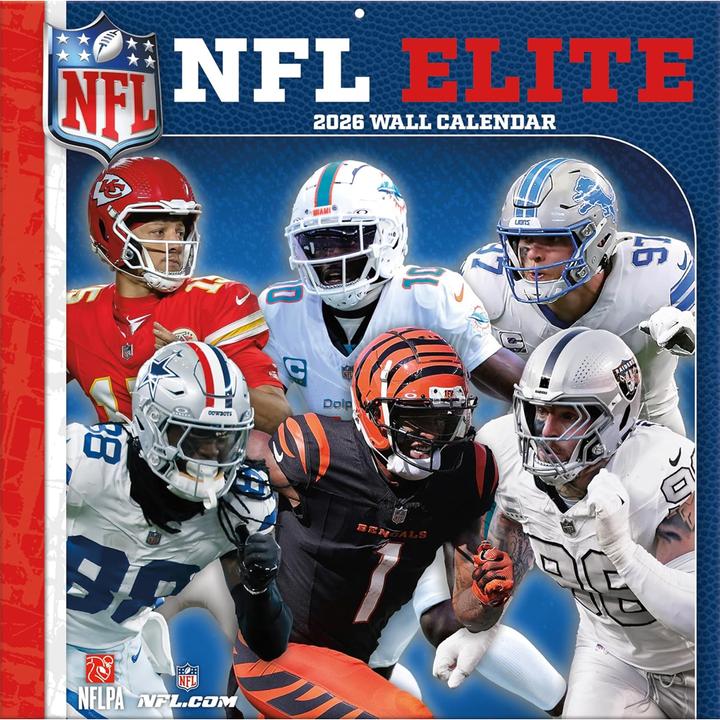 Produktbild NFL 2026 QuadratischWandkalender