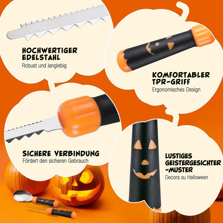 Produktbild Haushof Kürbis Schnitzset