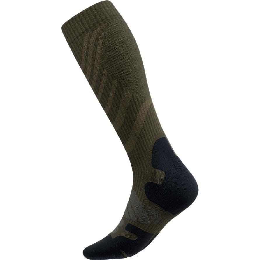 Bauerfeind, Herren, Sportsocken, Outdoor Merino Compression Socks Men (46 - 49), Grün