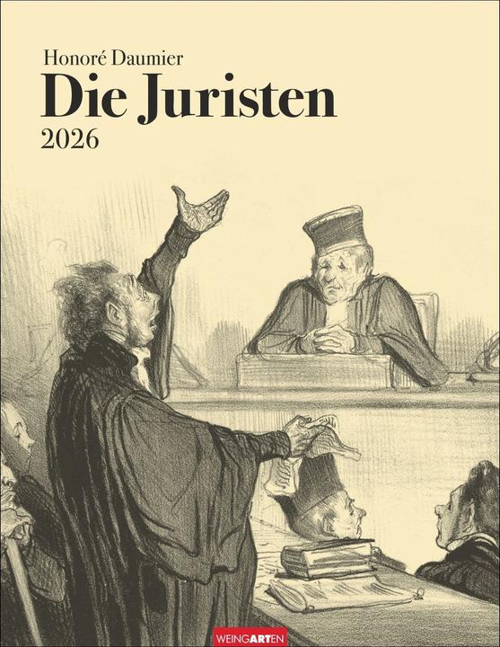 Image du produit Honoré Daumier: Die Juristen Kalender 2026 (34 x 44 cm, Allemand)