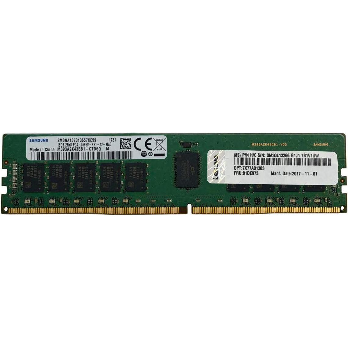 Lenovo ISG ThinkSystem 32GB TruDDR5 4800MHz 1Rx4 10x4 RDIMM-A (1 x 32GB, 4800 MHz, DDR5-RAM, DIMM),