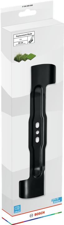 Produktbild Bosch Home & Garden Klinge Replacement 34 cm (Rasenmäher, Gartenmaschinen Ersatzteile)