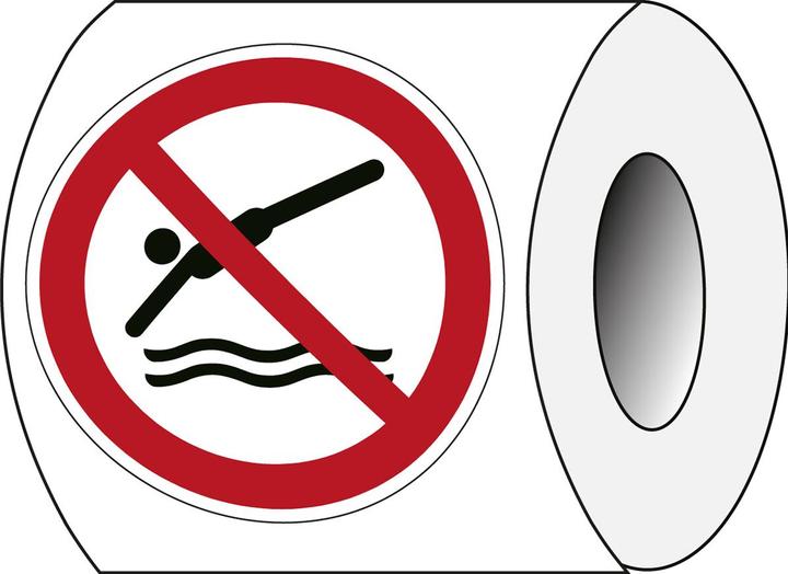 Image du produit Brady Panneau de sécurité ISO - Plongée interdite