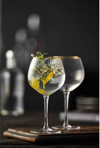 Immagine prodotto Lyngby 65 cl - Vetro - Trasparente/bordo sagomato (6.50 dl, 4 x, Bicchieri di gin)