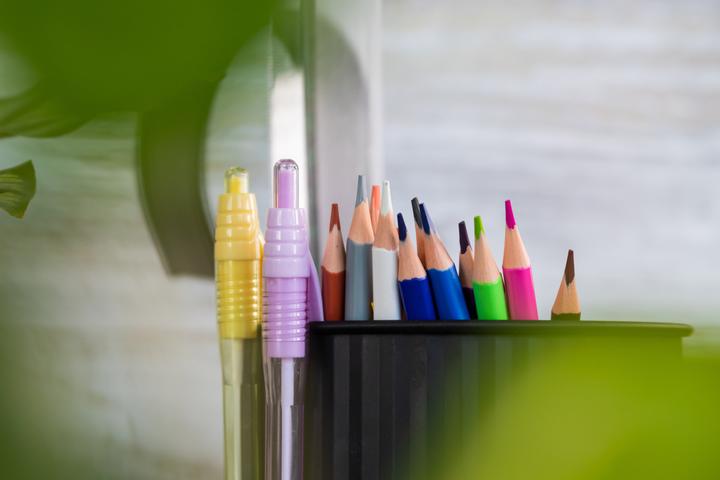 Image du produit Idena Dreikant Buntstifte Holzfrei 24 Stück (24x)